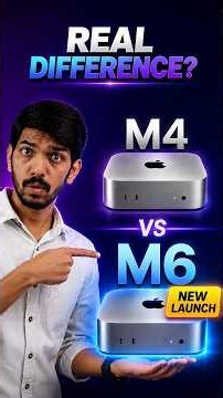 New Mac Mini M6 - Mac Mini M4 vs M6