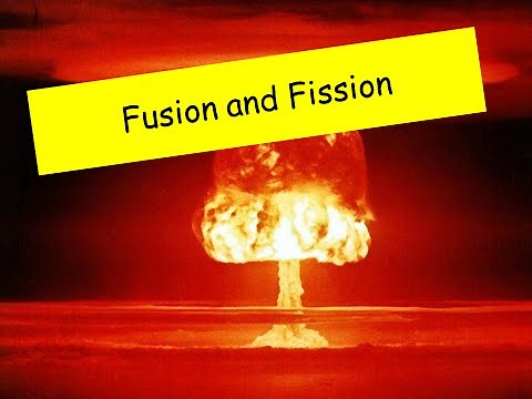 Nuclear Fusion and Fission - IGCSE Physics