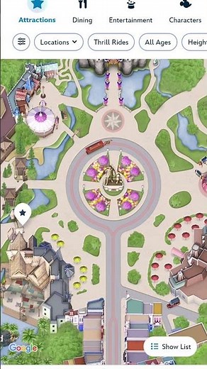 disneyland app walkthrough