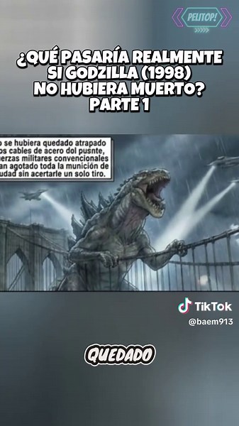 ¡¿QUÉ PASARÍA REALMENTE SI GODZILLA (1998) NO HUBIERA MUERTO?! #godzilla #godzillaxkongsupernova #kong #monarch #shingodzilla
