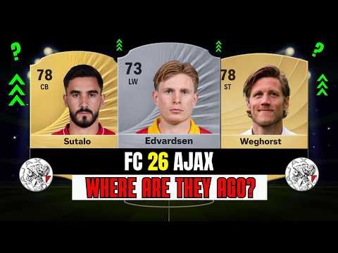 FC 26 AJAX NOW! 😱🔥 WHERE ARE THEY 5 YEARS AGO?