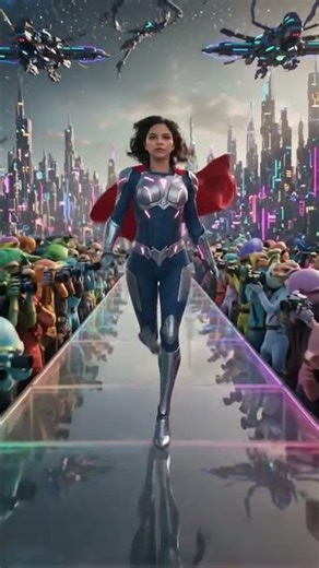 Put me on an intergalactic runway show with alien paparazzi