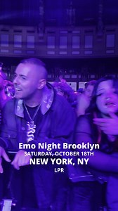 It’s time to scream your heart out, New York 🖤! Emo Night Brooklyn is coming on Saturday 10/18, and we need every soul in the pit. Prices increase soon – get your tix while you can! | Emo Night Brooklyn