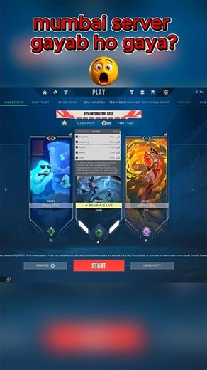 MUMBAI server gone? #valorant #valorantclips #fyp #trending #viral #shortsfeed