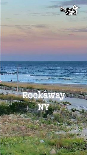Rockaway Beach Surf — Fall Evening Waves 🌊 #Shorts