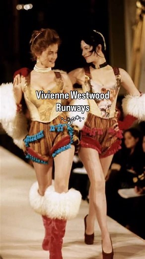 Looking for vintage outfit inspo? Here’s a look at some of our favorite Vivienne Westwood runway looks from over the years ✨ Vivienne Westwood was a British fashion designer who played a major role in shaping modern fashion. She became famous in the 1970s for helping create the punk style, using bold designs, ripped fabrics, safety pins, and political messages to challenge traditional ideas about clothing and society. Later in her career, she was also known for mixing historical fashion with mod