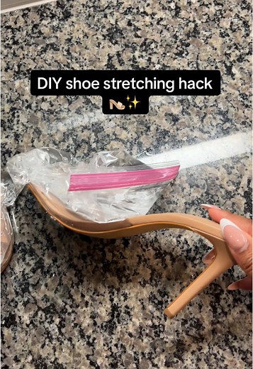 DIY Shoe Stretching Hack for Better Fit
