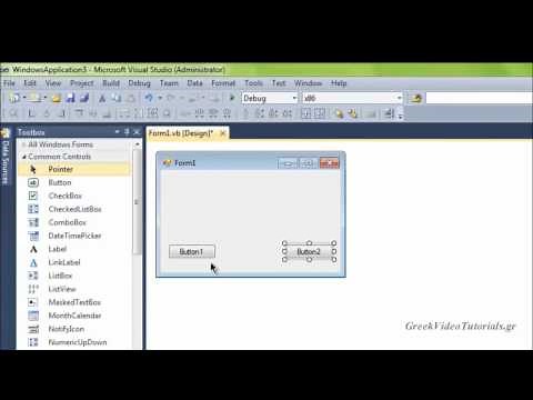 Visual Basic Tutorial 1 - Greek