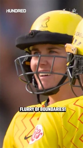 Nat Sciver-Brunt turns up the heat with back-to-back boundaries! | #TheHundred