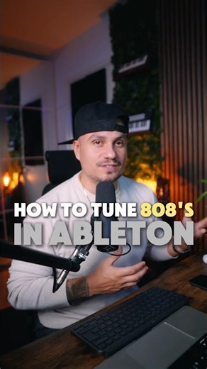 Tuning your 808’s in Ableton is Easy 💎👌 #beatmakers #ableton #musicproduction #abletontips