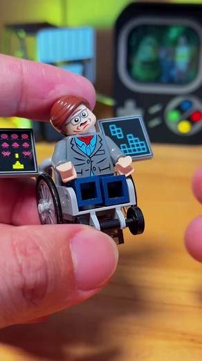 Stephen Hawking: The only brain that can unlock the Grand Unified Theory AND level 20 Tetris. 🤯🎮 #stephenhawking #science #physics #genius #tribute