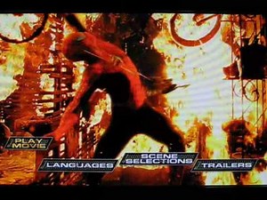 Spider-Man Blu-ray Disc Main Menu