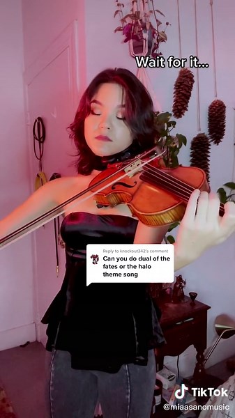Reply to @knockout342 This is my favorite mashup yet #halo #starwars #duelofthefates #mashup #violin orchestration by @jeffhalpinjr
