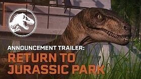 Jurassic World Evolution Return to Jurassic Park Announcement Trailer