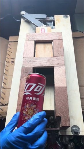 Mind-Blowing DIY Aluminum Can Squeezing Machines: Build & Relax!#Cans#Mr Cans#Diy#HolidaysOnShorts