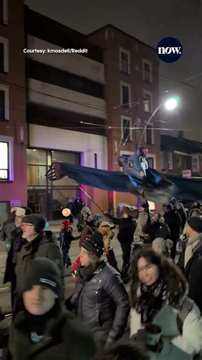 Winter Solstice parade takes over Kensington Market