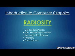Radiosity | Intro to Computer Graphics