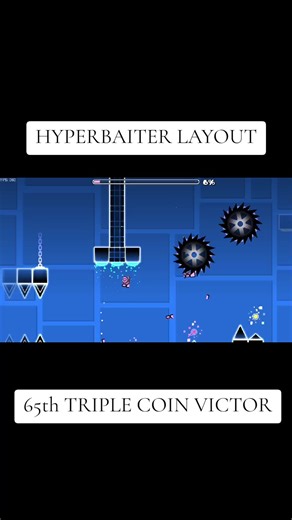 no geode results in random gameplay | level by @minipekkalover3 #fyp #gd #geometrydash