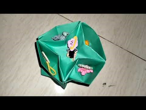 Diy storage paper organizer //Paper Craft#papercraft 