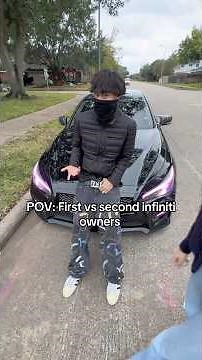 POV: First vs second infiniti owners 😭