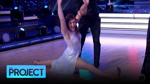 Comedian Celia Pacquola turned her funny bone into dancing feet last night when she took out the mirror ball trophy on Dancing With The Stars Australia. After absolutely smashing her final performance, she was crowned this year’s winner and fulfilled her promise to do the splits! | The Project