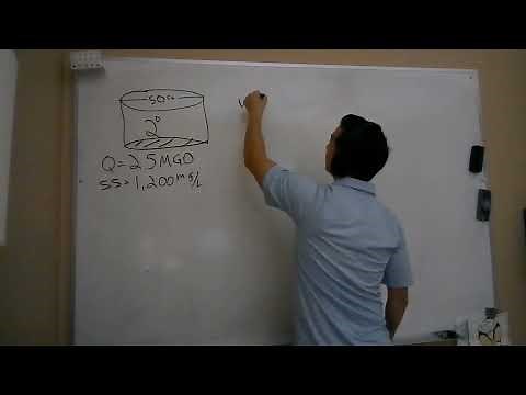 Wastewater Math: Solids Loading Rate and Weir Overflow Rate