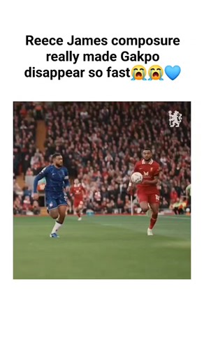 checkmemes.vibe on Instagram: "This viral clip from Chelsea's 2-1 Premier League win over Liverpool on October 4, 2025, captures Reece James (#24) calmly jockeying Cody Gakpo (#18) into losing possession without a foul, exemplifying elite defensive composure. Posted by Chelsea fan account @Rano_CFC on December 17, 2025, it quotes a October viral thread defining "composure in football terms," resurfacing the moment amid James' resurgent form and recent contract extension talks. With 3.6k likes an