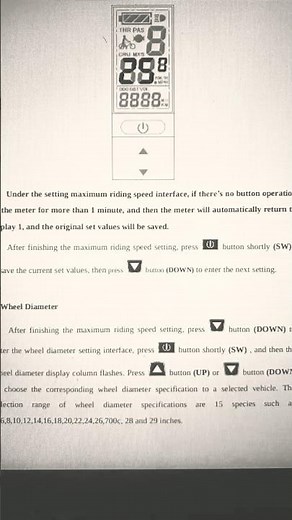 Part-2- KT-LCD4 #ebike Special Meter User Manual