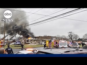 Deadly explosion rocks Pennsylvania nursing home trapping victims under the rubble