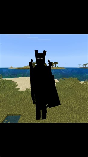 The Batnan Analog Horror mod Minecraft Bedrock edition