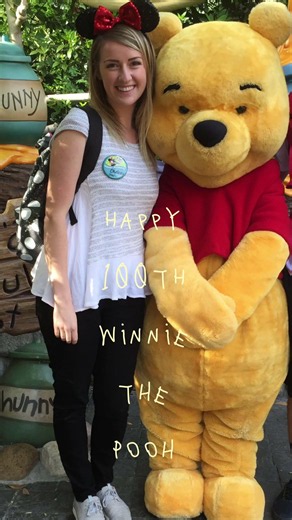 100 years of Pooh! 🍯💛 My childhood favorite, forever in my heart. We love you, Winnie! 🐻✨