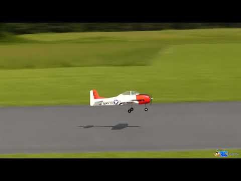 Parkzone T-28 Trojan 1.1m BNF Basic with AS3X and SS - RCGroups Review