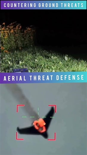 Ultimate Defense: Countering Aerial & Ground Threats | Next-Gen C-UAS #shorts