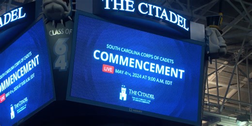 The Citadel honors 2024 Corps of Cadets at commencement ceremony