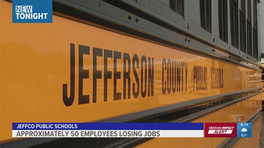Jeffco schools letting go of around 50 employees