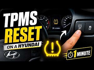 Hyundai TPMS Reset: The Quick DIY Method!