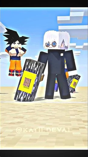 Minecraft vs Anime 🥶