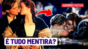 343K views · 8.3K reactions | Titanic é um dos filmes mais aclamados de todos os tempos. Vencedor de 11 Oscars, a versão de James Cameron da tragédia real do navio mais famoso da história não inventou só o icônico casal Jack e Rose, com Leonardo DiCaprio e Kate Winslet, mas também muitos outros fatos do filme que vão te chocar. No Mitos do Pop de hoje, vamos revelar as verdades e mentiras por trás de Titanic! | AdoroCinema | Facebook