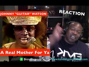 Johnny Guitar Watson - A Real Mother For Ya (Top Pop Video) REACTION
