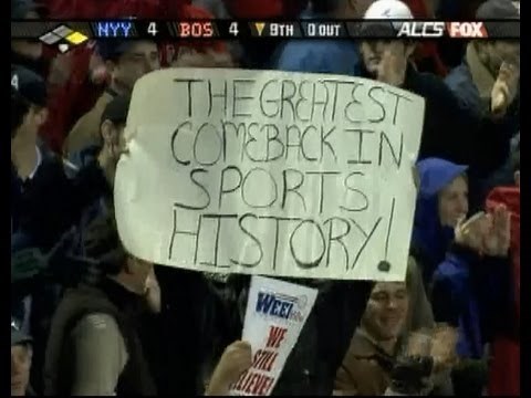 Dave Roberts' steal in 2004 ALC Series Game 4 Red Sox - Yankees