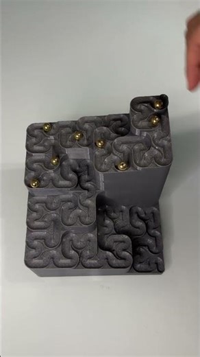 Marble Run Into Maze #3 #asmr #satisfying #oddly #marble #marblerun #marblesrace #beads