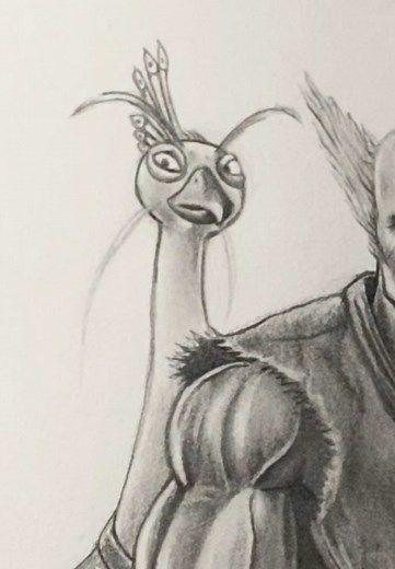 Greetings panda #multiverse #lordshen #villain #kungfupanda #drawing