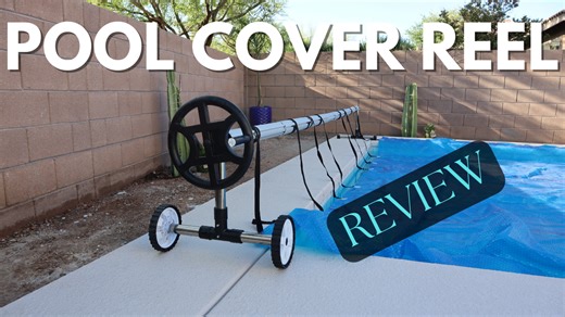 Watch Solar Pool Cover Reel - Assembly and Honest Review on Amazon Live