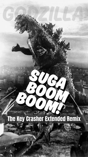 Godzilla's got the moves! 🕺🦖 You gotta groove to the epic "Suga Boom Boom" (The Key Crasher Extended Remix). Vibe check? Passed! Watch the madness now! 😂 Hit the link: https://www.youtube.com/watch?v=jE0-S9Tu99Q #DLDown3r #Godzilla #SugaBoomBoom #Remix #MonsterMash #WestCoastRap #KeyCrashers #UnexpectedVibe #GodzillaDance #BluePieRecords #DJCentralTV | DL Down3r: Fanpage