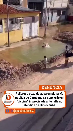 489K views · 6.4K reactions |  En Carúpano: Pozo de agua en plena...