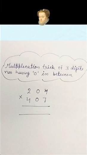 "Easy Multiplication trick never learnt before 💯✍️"#maths