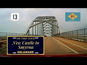 US-13 Southbound: New Castle to Smyrna, Delaware