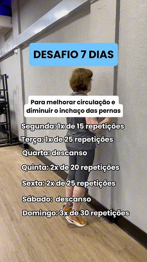 DESAFIO DA SEMANA. Quem topa? Compartilhe com sua família e amigos 🤩 Iago Carvalho Vendramini Mestre e Doutorando em Educação Física CREF: 023041-G/PR #iagovendramini #treinoemcasa #exercicioemcasa #treinofacil #exerciciosfaceis #caminhadaemcasa #treinoparatodos #idosos #sedentario | Iago Vendramini