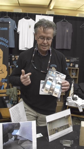 Would You Use A Stud Hugger?! #construction #handytools #framing #tradeshow #innovation | BYOT