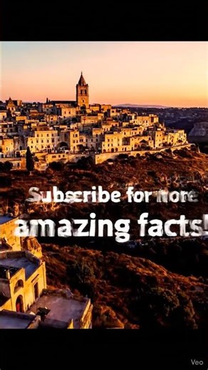 Italy’s Matera Is One of the World’s Oldest Cities Built in 9,000-Year-Old Caves #travelshorts